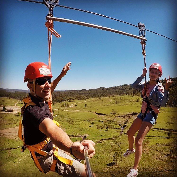 Os dois passaram a se aventurar em trilhas e acampamento – Foto: Arquivo pessoal/Reprodu&ccedil;&atilde;o ND