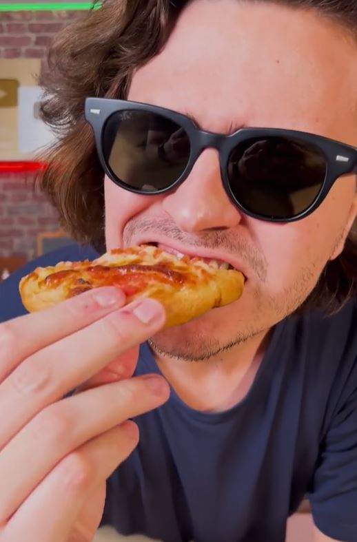 Influenciador ensina receita pr&aacute;tica e barata para fazer pizza em casa – Foto: TikTok/Reprodu&ccedil;&atilde;o/ND