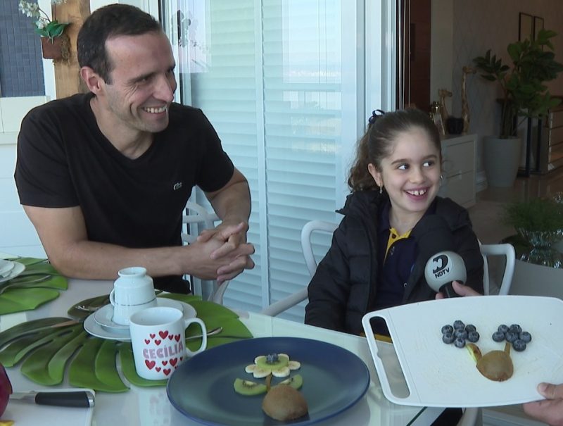 Thiago e Cec&iacute;lia – Foto: Reprodu&ccedil;&atilde;o/NDTV