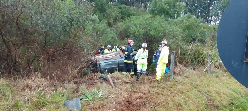Quatro pessoas morrem em grave acidente entre carro e ônibus em SC