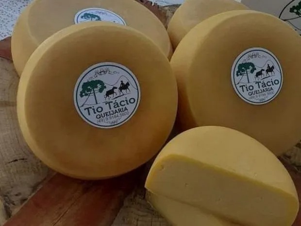 Queijo Artesanal Serrano: um produto hist&oacute;rico produzido em S&atilde;o Joaquim – Foto: Prefeitura de S&atilde;o Joaquim/Divulga&ccedil;&atilde;o