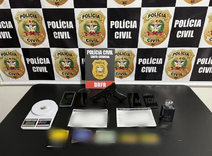 Polícia Civil apura se investigados presos nesta segunda-feira (7) teriam envolvimento com casos parecidos na cidade - Foto: Polícia Civil/Divulgação/ND