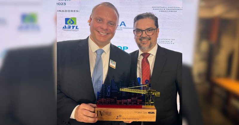 Porto de Imbituba foi premiado na noite de quarta-feira (9)