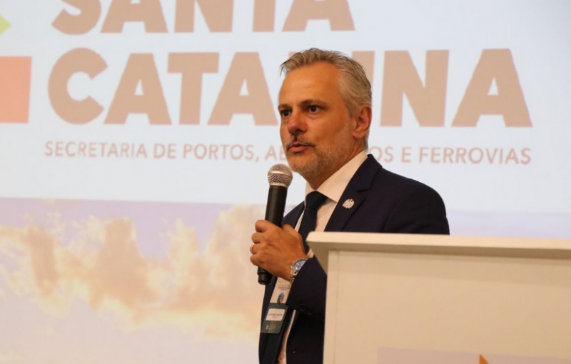 Secret&aacute;rio Beto Martins faz revela&ccedil;&otilde;es sobre os investimentos nos aeroportos de SC – Foto: Divulga&ccedil;&atilde;o