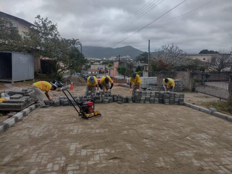 Other sites where work has already been carried out are the easement of Alexandre de Souza in Saco Grande, the central district of the capital.  Photo: Servidan Alexandre de Souza, Saco Grande.