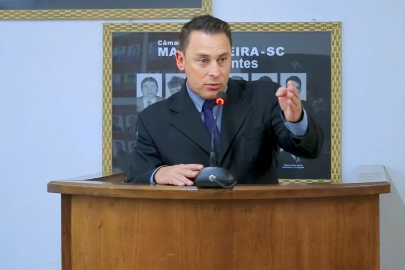 Edson Schroeder ocupava o cargo de vice-prefeito e passa a liderar o munic&iacute;pio – Foto: JMais/Divulga&ccedil;&atilde;o/ND