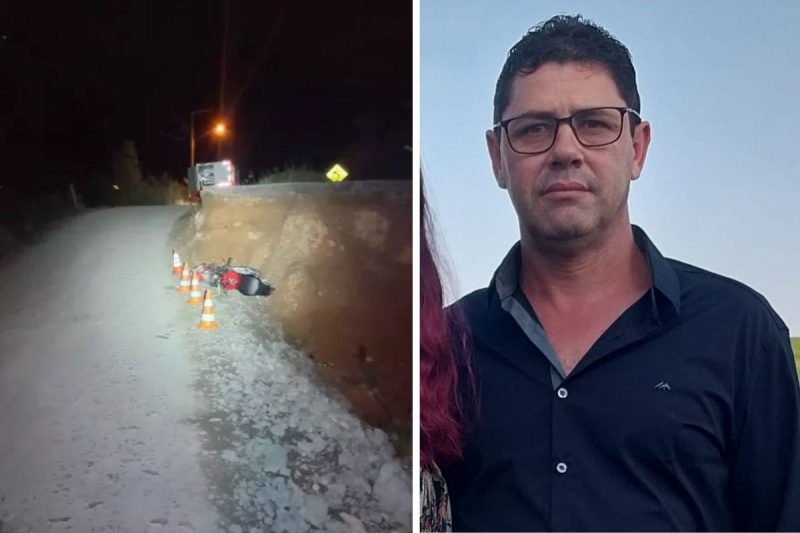 Leodato Venceslau de Abreu morreu ao se envolver em um acidente na SC-477 no Vale do Itaja&iacute; – Foto: PMRv/Redes sociais/Divulga&ccedil;&atilde;o/ND