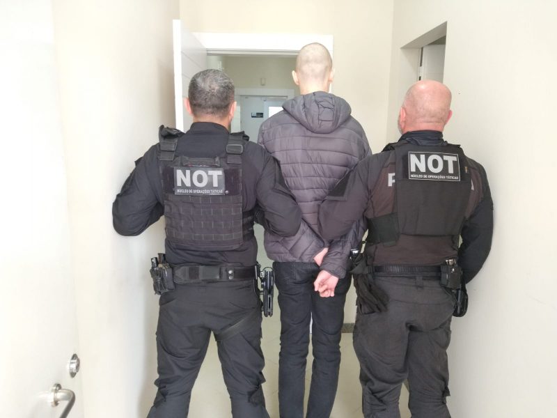O acusado foi condenado pelos jurados. &#8211; Foto: TJSC/Divulgação/ND