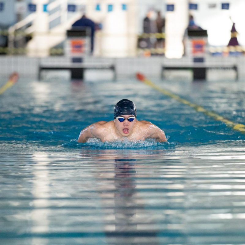 Valentino da Silva competir&aacute; na prova dos 100 metros livre – Foto: Arquivo Pessoal