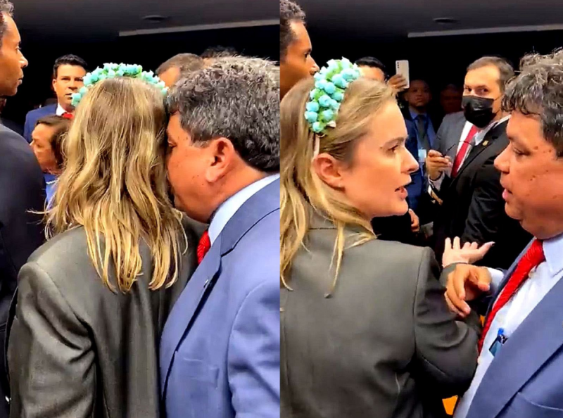 Reprodu&ccedil;&atilde;o do v&iacute;deo que abriu o processo na Comiss&atilde;o de &Eacute;tica – Foto: @apropriajulia/Reprodu&ccedil;&atilde;o/ND