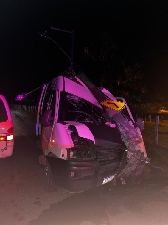 Acidente aconteceu em Itaja&iacute; – Foto: Reprodu&ccedil;&atilde;o/GMI