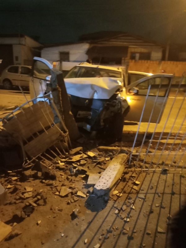 Acidente aconteceu em Itaja&iacute; – Foto: Reprodu&ccedil;&atilde;o/NDTV