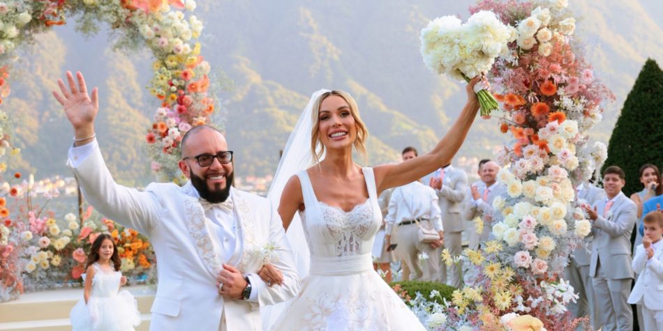 In pictures: Blumenauense gets married in a luxurious ceremony and wears a dress worth R$1.7 million in Italy