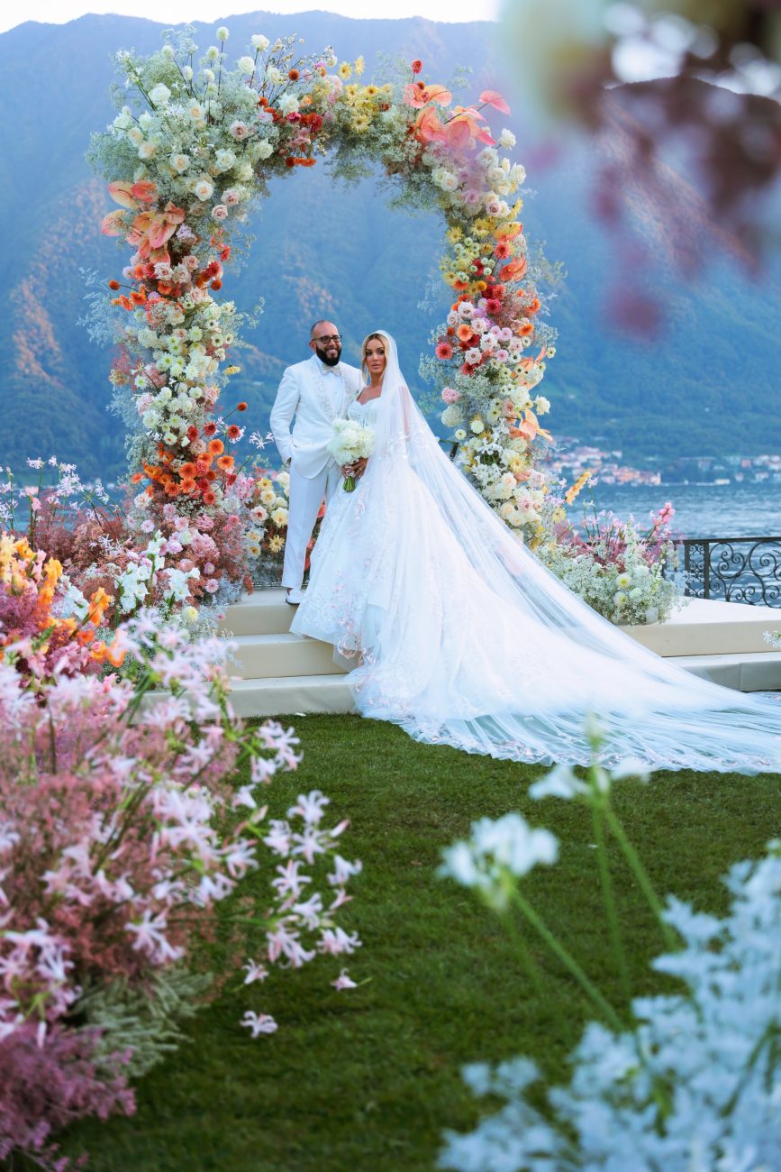 Tatian Barbieri's wedding with Russian businessman Roman Shakal was luxurious - Conradis/Reproduction/ND
