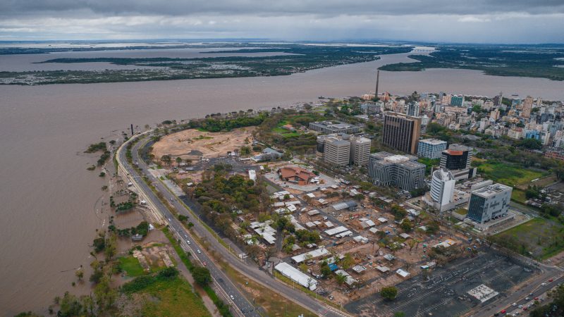 Imagens Aéreas Mostram Cheia Rio Guaíba Em Porto Alegre Fotos 