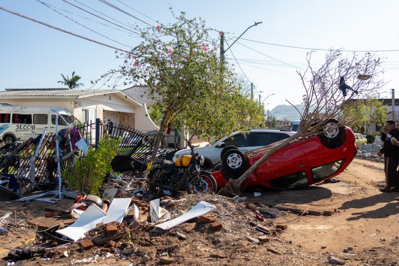 RS apresenta bloqueios totais ou parciais em 16 rodovias – Foto: Maur&iacute;cio Tonetto/Secom/ND