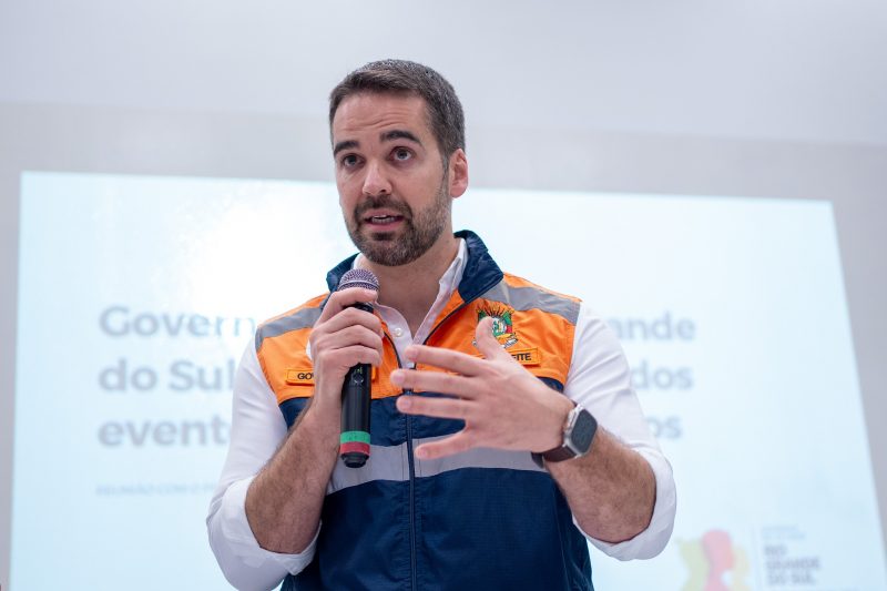 Governador do Rio Grande do Sul, Eduardo Leite. – Foto: Mauricio Tonetto/Secom/ND