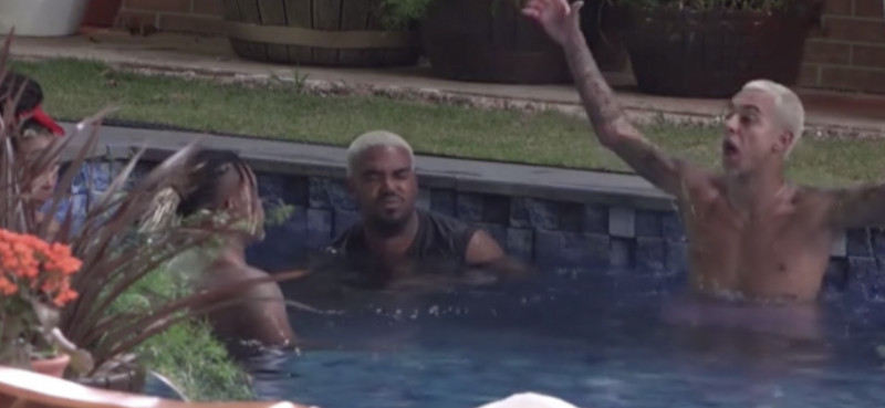 Darlan e WL chamam Andr&eacute; de monstro – Foto: Record TV/Reprodu&ccedil;&atilde;o/ND