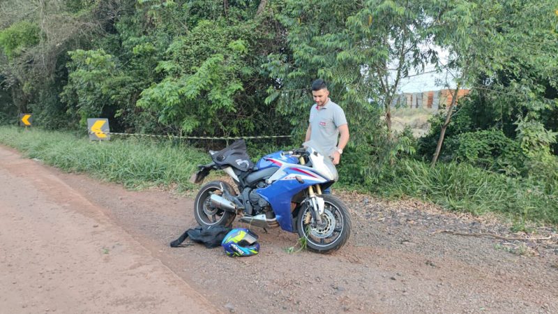 moto do vigilante foi encontrada