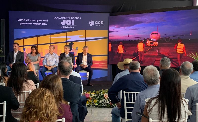 Aeroporto de Joinville será ampliado 
