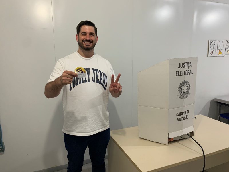 Foto de André Vechi, candidato a prefeito em Brusque pelo PL