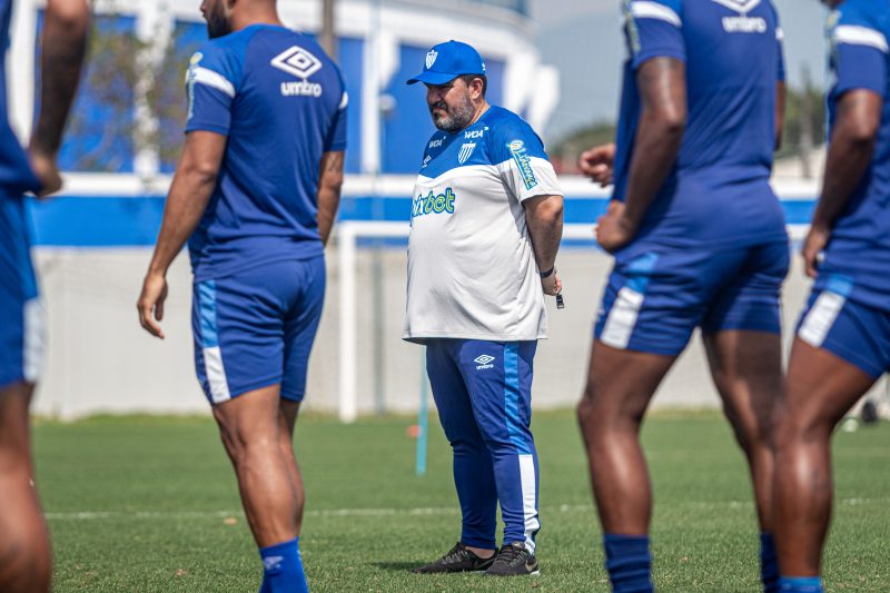 Barroca tenta melhorar o aproveitamento do Ava&iacute; nesta reta final – Foto: Leandro Boeira/Ava&iacute; F.C/ND