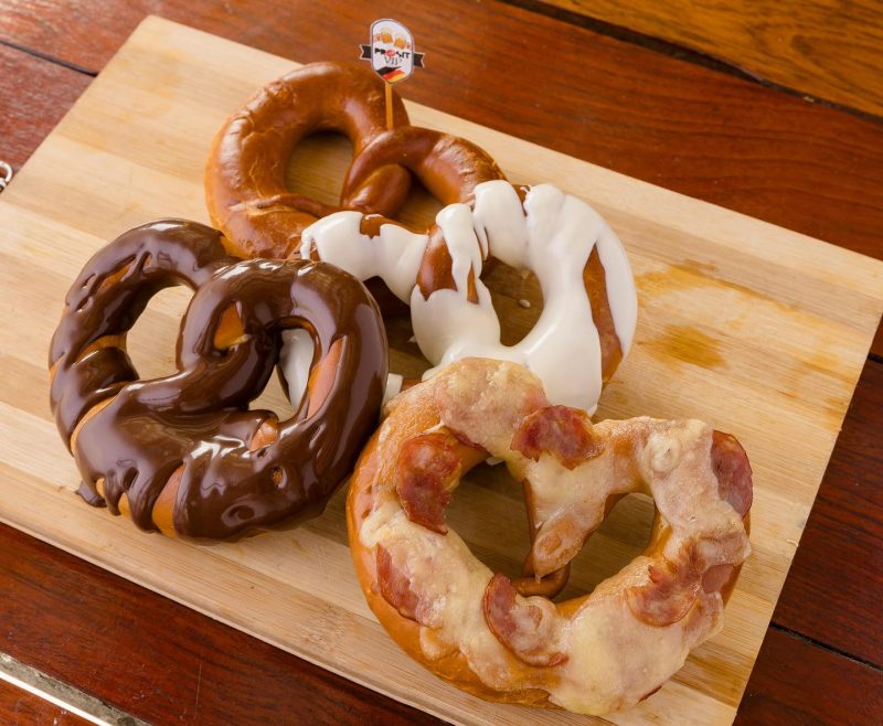 Doce ou salgado, o bretzel &eacute; sucesso na Oktoberfest Blumenau – Foto: Oktoberfest/Divulga&ccedil;&atilde;o