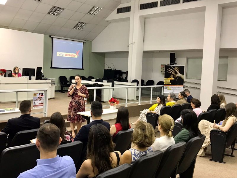 Campanha Sinal Vermelho é apresentada em Blumenau