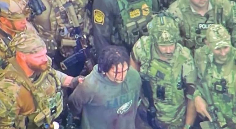 Brasileiro ficou foragido por 14 dias nos Estados Unidos 