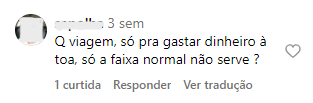 Usu&aacute;rios comentam sobre iniciativa – Foto: Instagram/Reprodu&ccedil;&atilde;o/ND