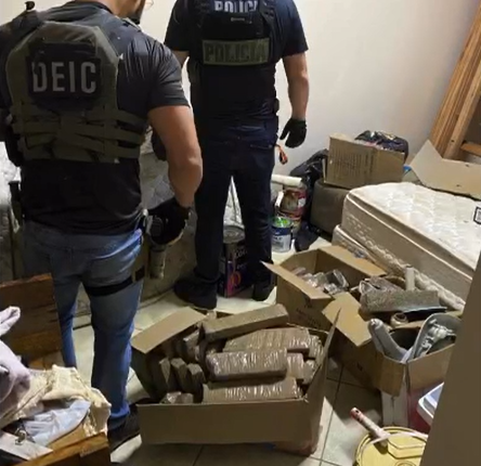 66 kg of marijuana, as well as scales and drug packaging material, were seized from the house of the lawyers under investigation - PCSC/Disclosure/ND