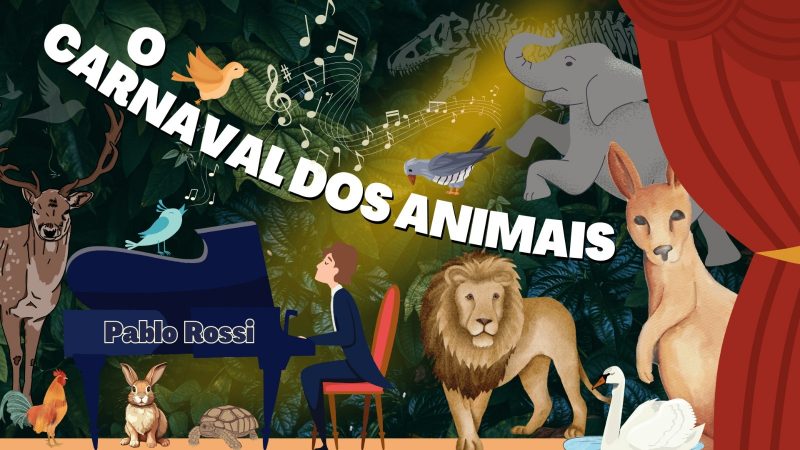 Suíte 'Carnaval dos Animais' inspira espetáculo educativo no CIC