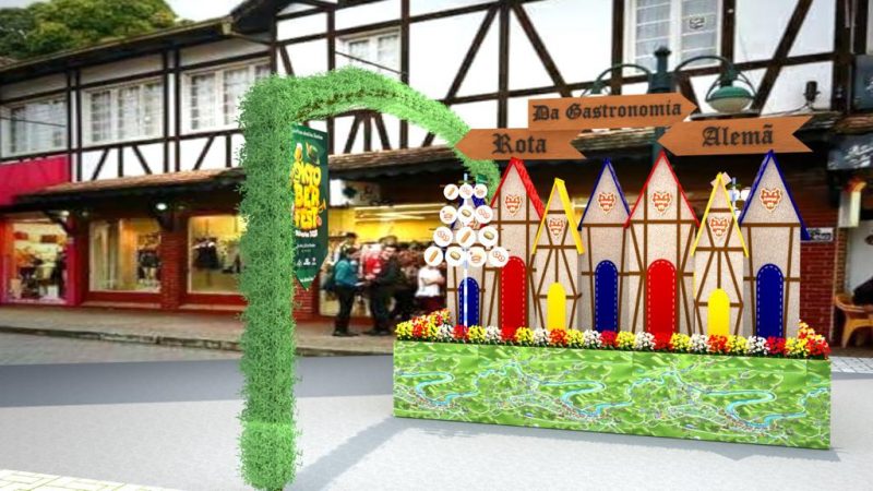 Veja quais carros alegóricos estarão nos desfiles da oktoberfest