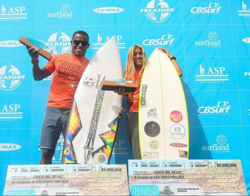 Circuito Catarinense Profissional de Surf aconteceu em São Francisco do Sul