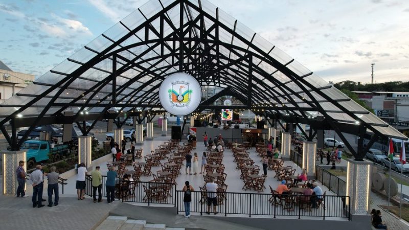 Nova rua coberta de Cocal do Sul deve ter comemora&ccedil;&atilde;o com a maior Ministra (feij&atilde;o e arroz) que tem a pretens&atilde;o de ser a maior do mundo. – Foto: Arquivo