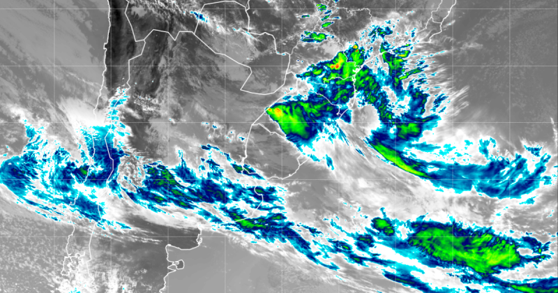 Previsão de temporais e chuvas intensas no estado durante o fim de semana. Confira a previsão completa.