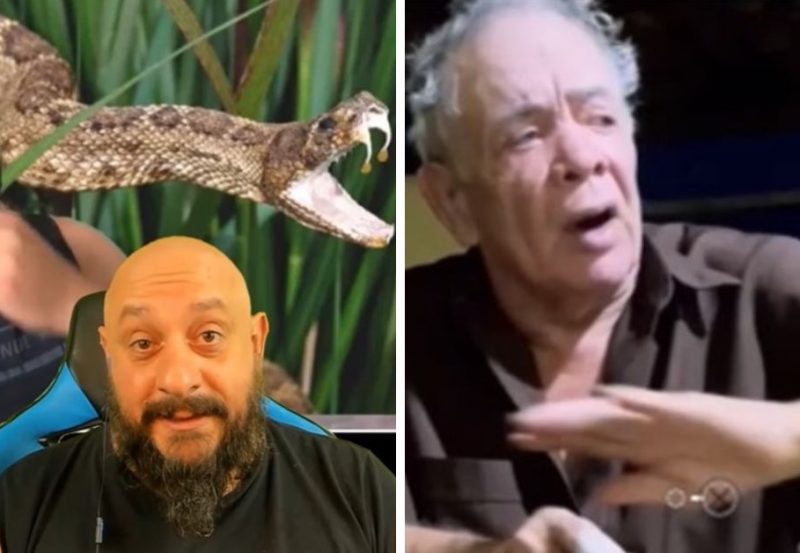 Biólogo faz alerta sobre histórias populares sobre cobra que, mesmo passadas de geração para geração, não possuem eficácia científica comprovada - Foto: Biólogo Henrique Abrahão/Divulgação/ND