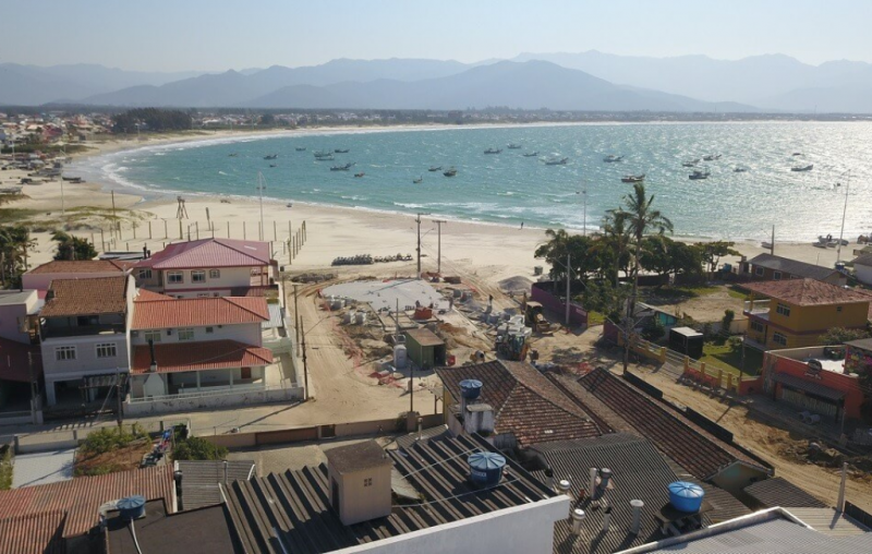 Praia da Pinheira will receive renovation work this summer – Photo: PMP/Divulgação/ND