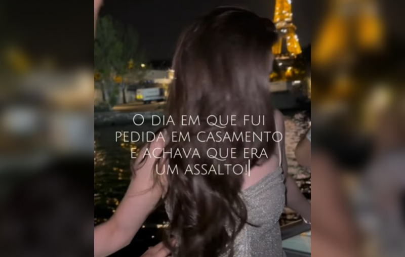 Noiva diz que confundiu pedido de casamento com 'assalto' 
