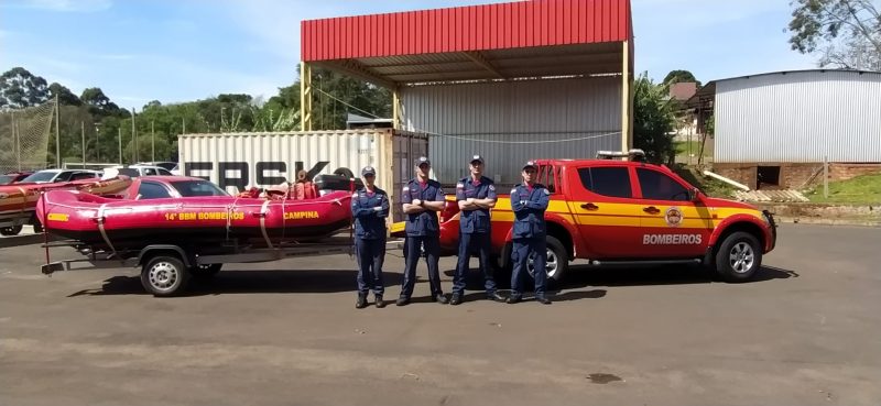 bombeiros foram para o RS
