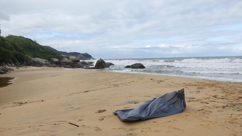 Corpo foi encontrado nesta quinta (28), na mesma praia que homem desapareceu no domingo (24) – Foto: Divulga&ccedil;&atilde;o/ ND
