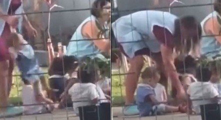Vídeo flagra professora puxando crianças em escola municipal de São Paulo 