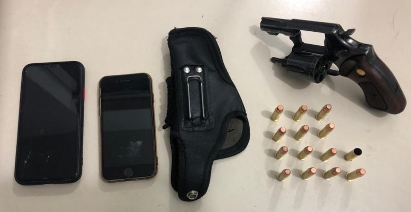 Dupla arma invade propriedade mas são presos em Itapema