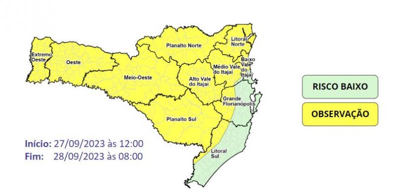 Região Norte tem alerta de chuvas intensas e Sul terá massa de ar frio;  veja previsão do tempo para a semana, Meio Ambiente