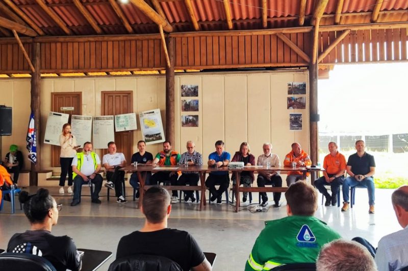 Topazio Neto participou de coletiva ap&oacute;s retornar da Coreia do Sul – Foto: Karina Koppe/ND