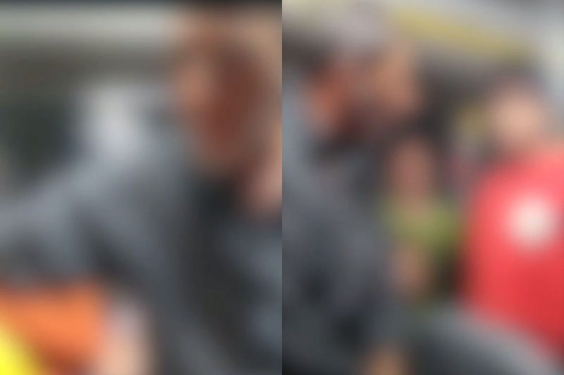 Caso foi registrado em um ônibus de Joinville