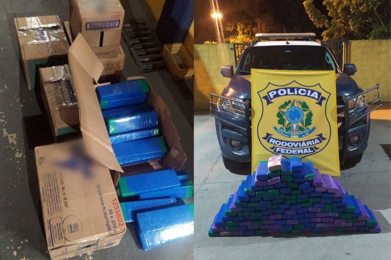 Maconha em caixa de achocolatado foi buscada no Paraná 