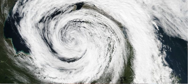 Ciclone no Sul: RS e SC têm alerta vermelho de alto perigo de temporal