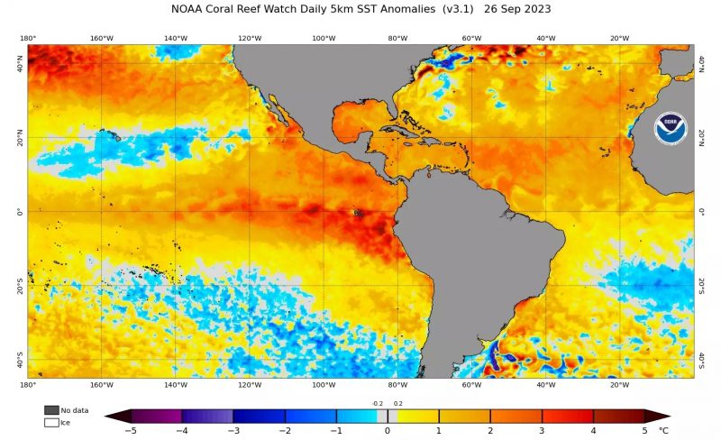 No auge do El Niño, o mês de outubro pode contar com eventos climáticos extremos, chuvas acima da média e temperaturas "escaldantes" em Santa Catarina