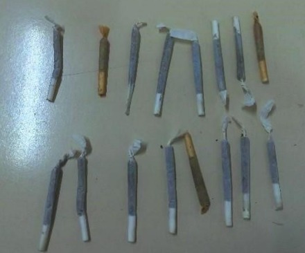 Jovem &eacute; apreendido ap&oacute;s ser pego com maconha em escola de Blumenau; &lsquo;Ia vender para os moleques&rsquo; – Foto: Divulga&ccedil;&atilde;o/Reprodu&ccedil;&atilde;o/ND